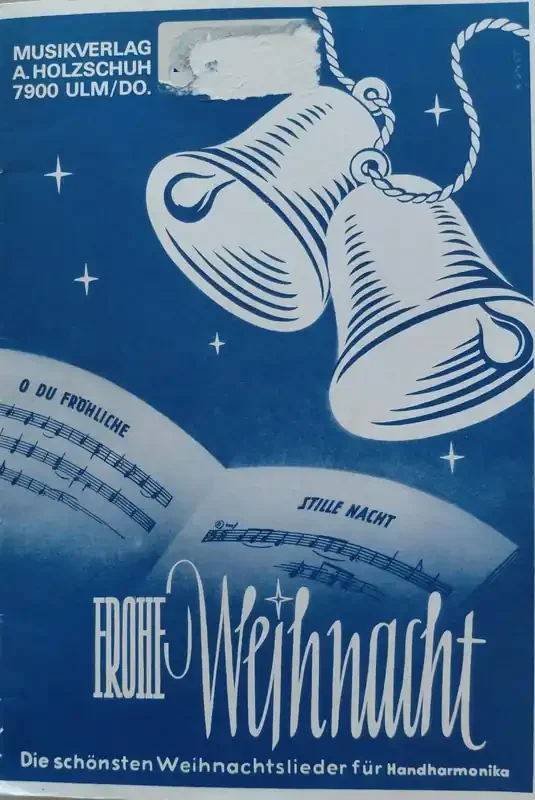 Frohe Weihnacht für diatonische Handharmonika