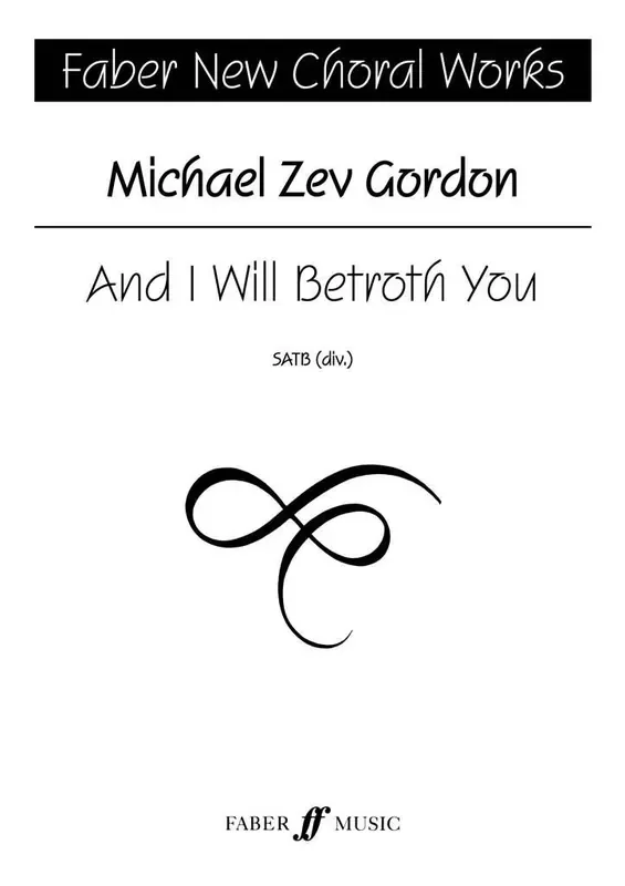 G. Goodwin And I Will Betroth You Gemischter Chor mit Begleitung