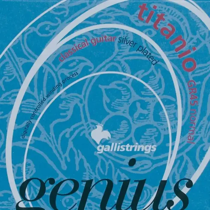 Galli Genius Titanio snarenset klassiek, normal tension, 028-032-040-029-037-044