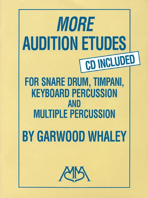 Garwood Whaley More Audition Etudes ( CD Included ) Sonstige Percussion