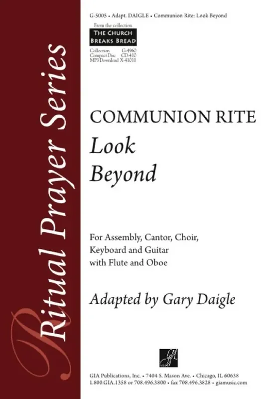Gary A. Daigle Look Beyond – Instrument (Arr. Gary A. Daigle) Gemischter Chor mit Begleitung