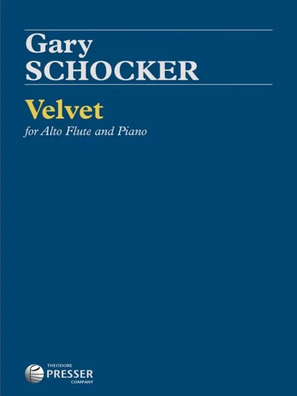 Gary Schocker Velvet Flöte mit Begleitung