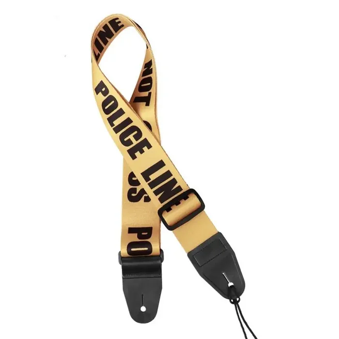 Gaucho Icon Series guitar strap ‘police line – do not cross‘