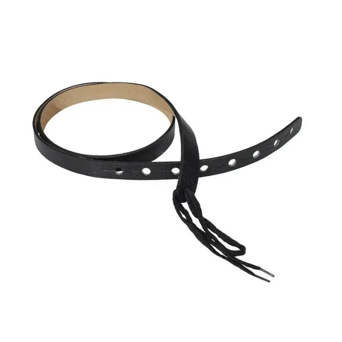 Gaucho Standard Series ukulele strap, black leather