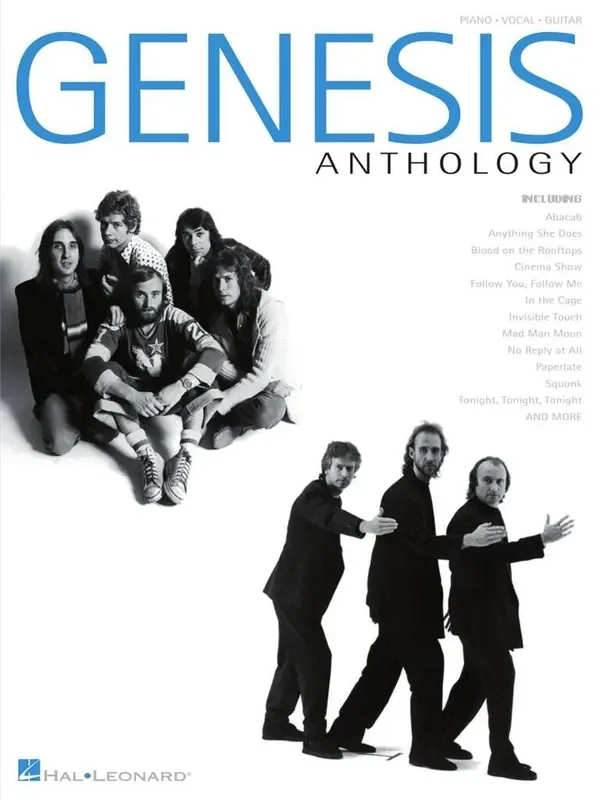 Genesis Genesis Anthology Klavier, Gesang, Gitarre (Songbooks)