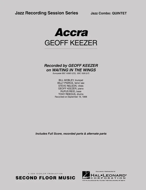 Geoff Keezer Accra Jazz Ensemble