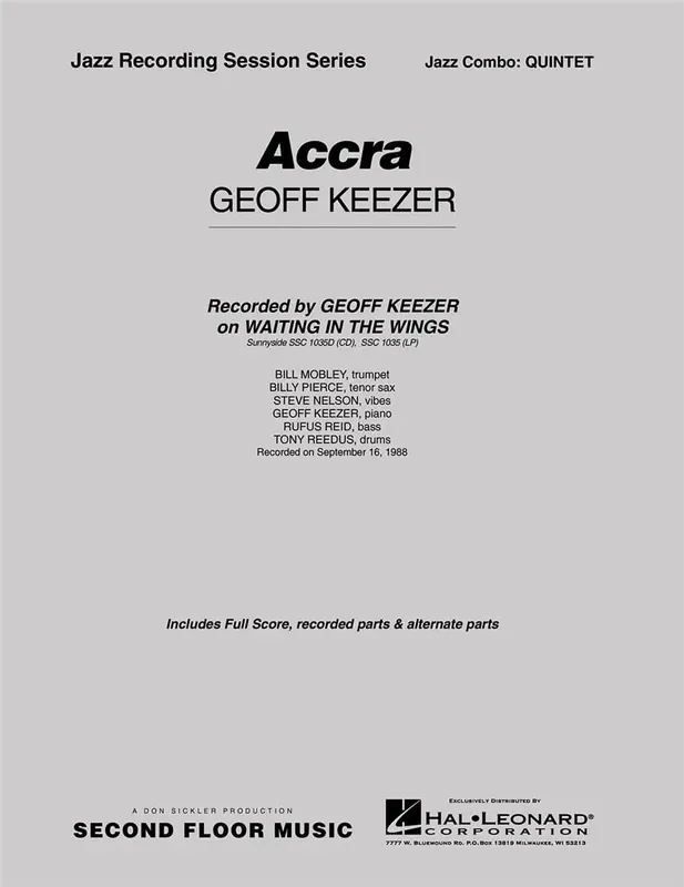Geoff Keezer Accra Jazz Ensemble