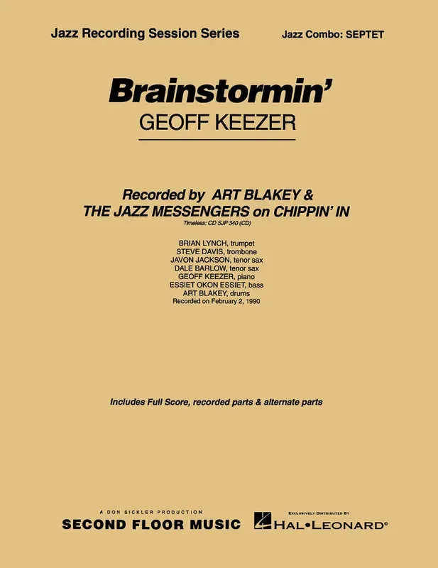 Geoff Keezer Brainstormin‘ Jazz Ensemble