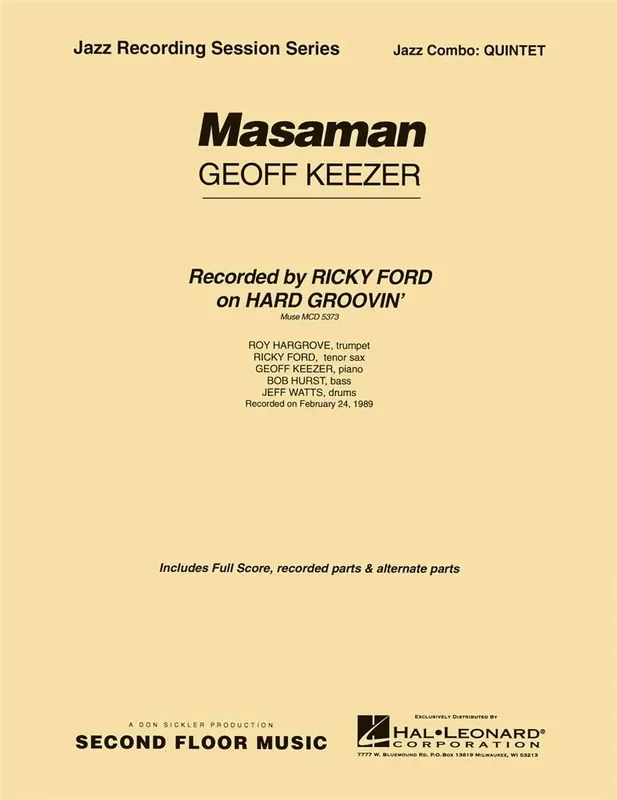 Geoff Keezer Masaman Jazz Ensemble
