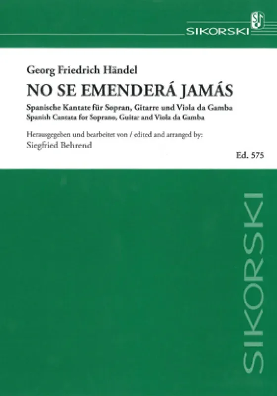 Georg Friedrich Händel No se emenderá jamás Kammerensemble