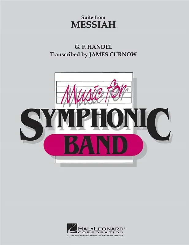 Georg Friedrich Händel Suite from Messiah (Arr. James Curnow) Blasorchester