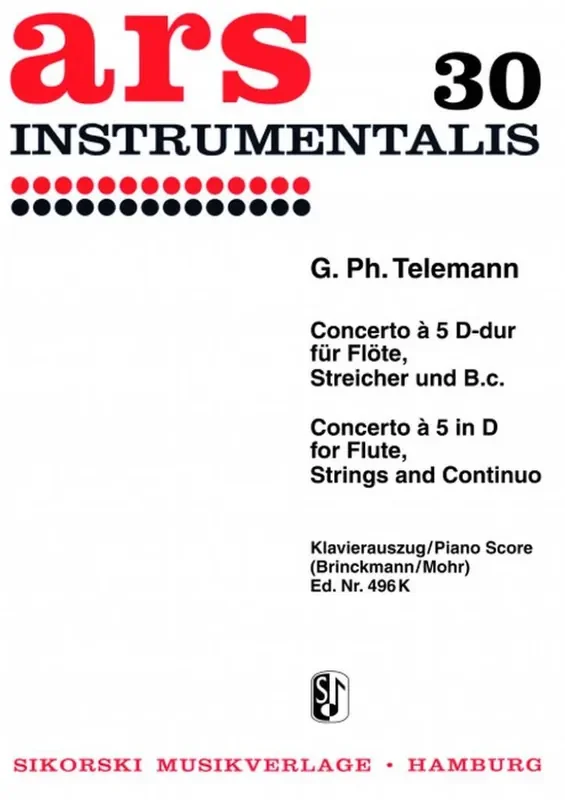 Georg Philipp Telemann Concerto à 5 Orchester mit Solo