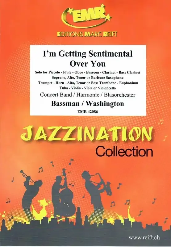 George Bassman I‘m Getting Sentimental Over You (Arr. Jirka Kadlec) Blasorchester mit Solo
