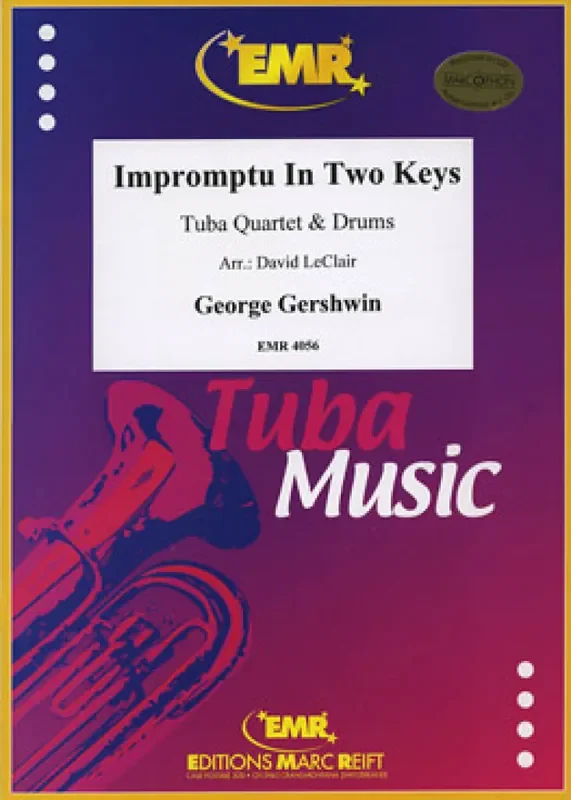 George Gershwin Impromptu In Two Keys (Arr. Leclair) Tuba Ensemble