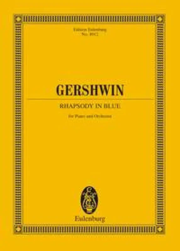 George Gershwin Rhapsody In Blue Orchester mit Solo