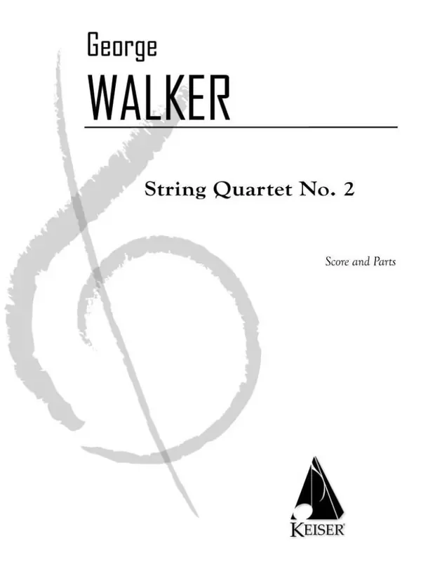 George Walker String Quartet No. 2 Streichquartett