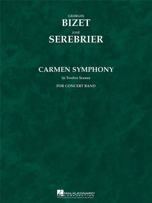 Georges Bizet Carmen Symphony – Deluxe Score (Arr. Donald Patterson) Blasorchester