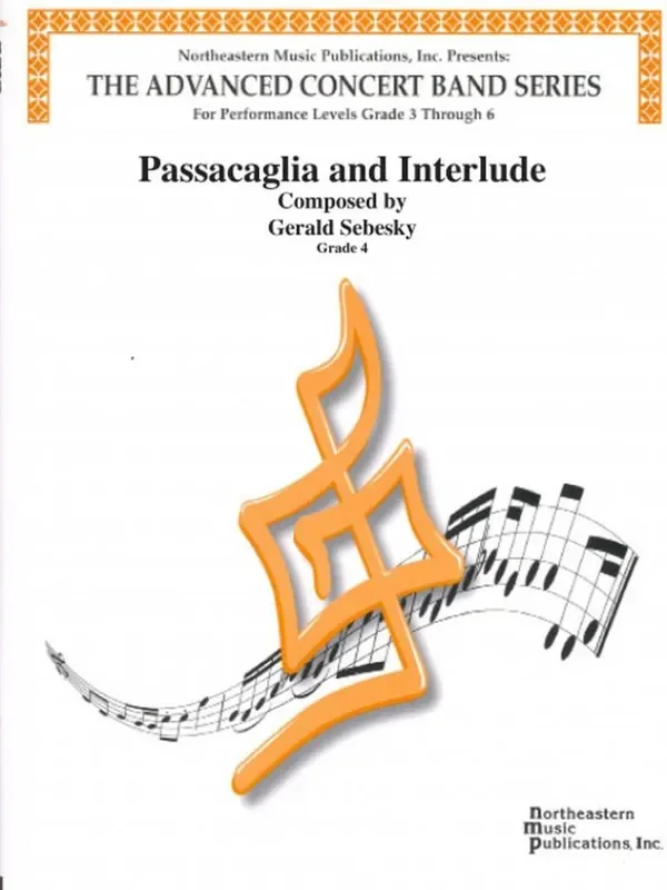 Gerald Sebesky Passacaglia and Interlude Blasorchester