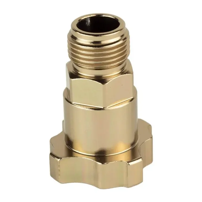 Gerko spray gun adapter for GPS paint system, 3/8 external thread