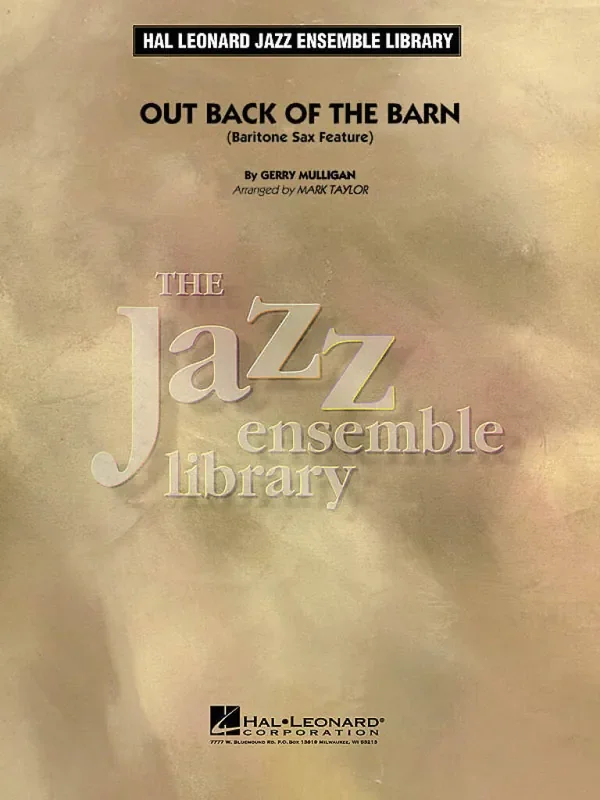 Gerry Mulligan Out Back Of The Barn (Arr. Mark Taylor) Jazz Ensemble