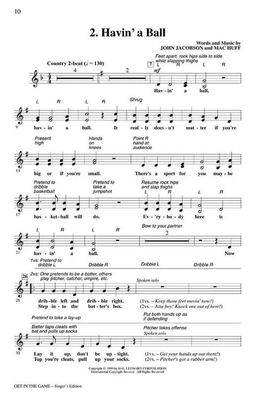 Get in the Game Musical