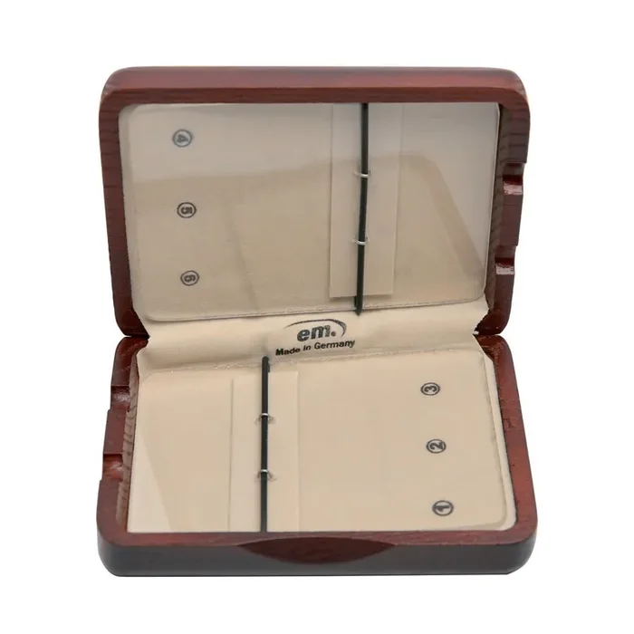 Gewa Blätteretui Klarinette 6 Blätter Rotbraun Lackiert