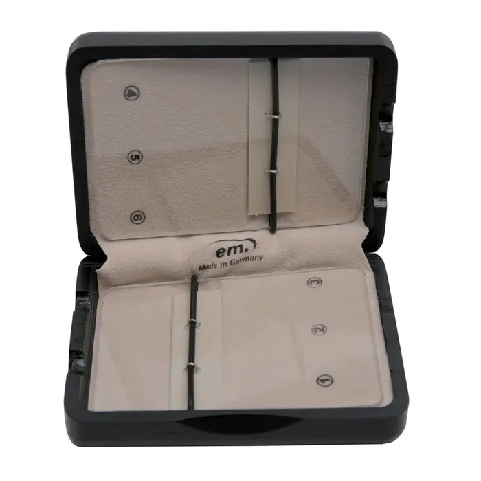 Gewa Blätteretui Klarinette 6 Blätter Schwarz Lackiert