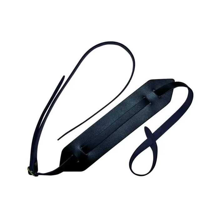 Gewa Ukulelengurt F&S Leder Ukulele Schwarz