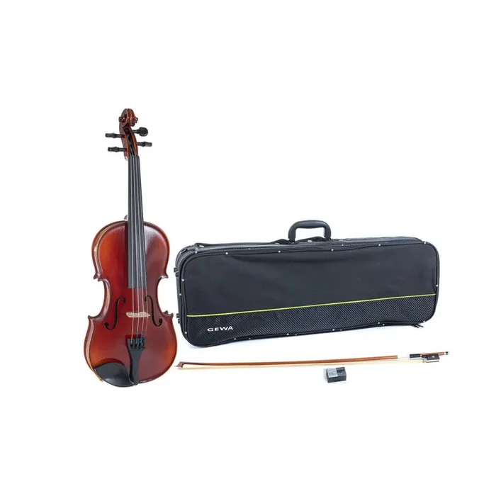 Gewa Violine Ideale-VL2 1/4 mit Setup inkl. Violinkoffer, Massaranduba Bogen