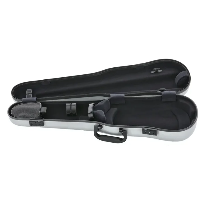 Gewa Violinformetui Air 1.7 Silber Metallic Hochglanz
