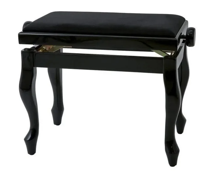 GEWApure Pianobank Classic FX Schwarz Hochglanz