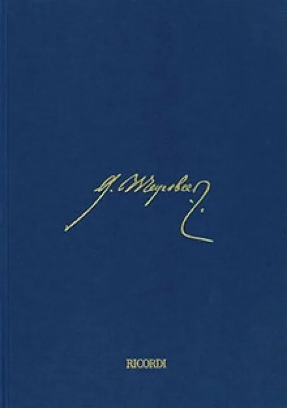 Giacomo Meyerbeer Les Huguenots Gesang mit Klavier