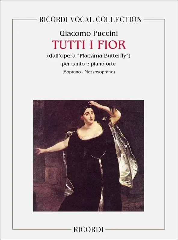 Giacomo Puccini Madame Butterfly Tutti I Fior Gesang mit Klavier