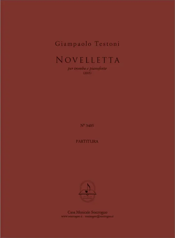 Giampaolo Testoni Novelletta Trompete mit Begleitung