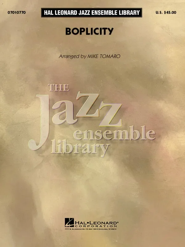 Gil Evans Boplicity Jazz Ensemble