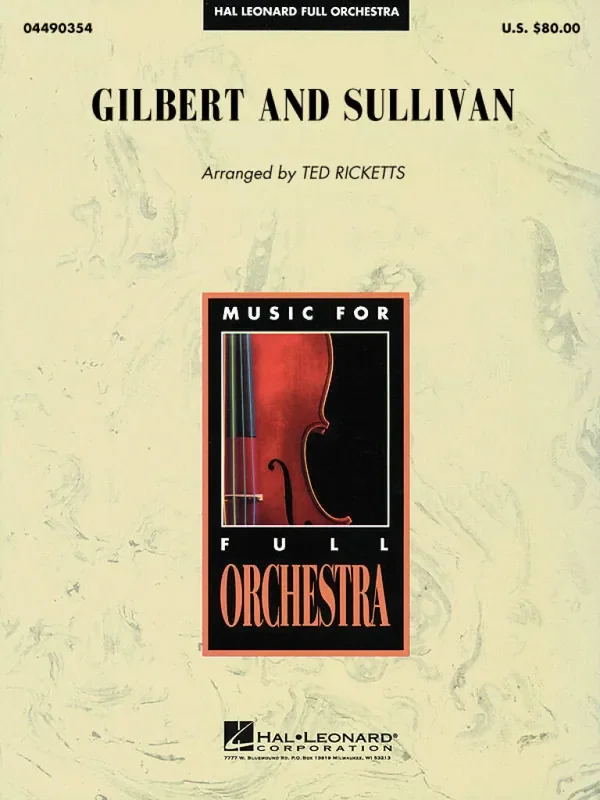 Gilbert and Sullivan (Arr. Ted Ricketts) Orchester