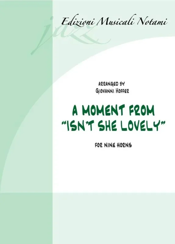 Giovanni Hoffer A Moment From Isn‘t She Lovely Horn Ensemble