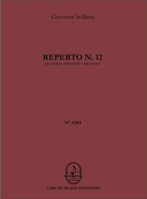 Giovanni Sollima Reperto n° 12 Klaviertrio