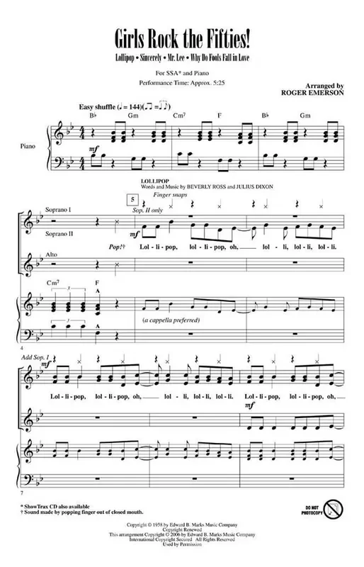 Girls Rock the Fifties!