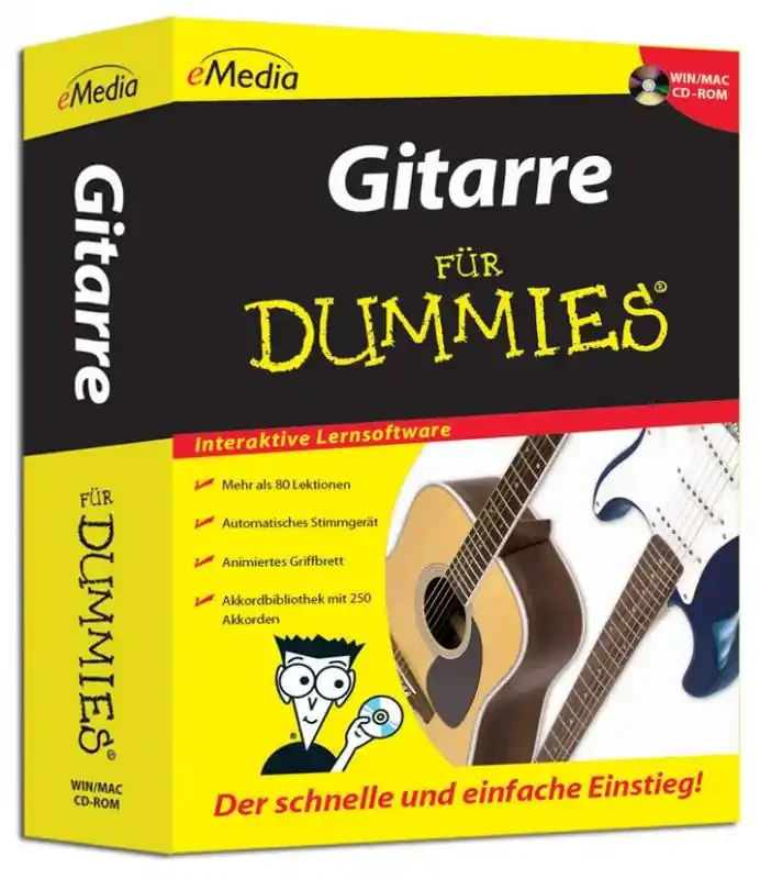 Gitarre für Dummies Lernsoftware