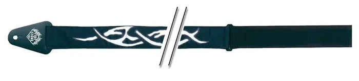 Gitarrengurt White Tribal