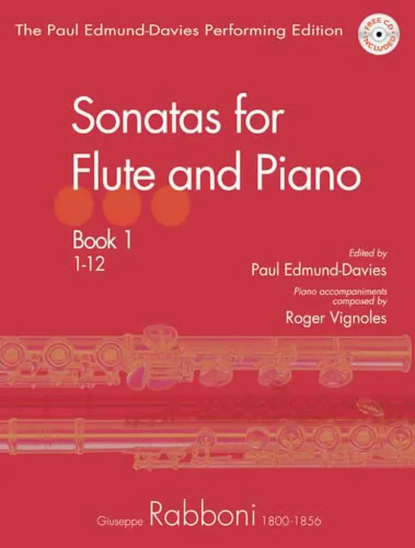 Giuseppe Rabonni Sonatas for Flute and Piano Flöte mit Begleitung