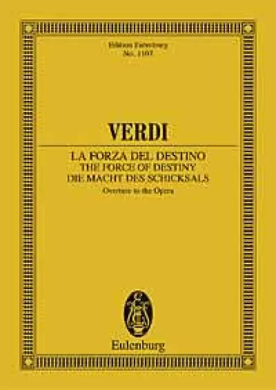 Giuseppe Verdi Forza Del Destino Ouverture Orchester