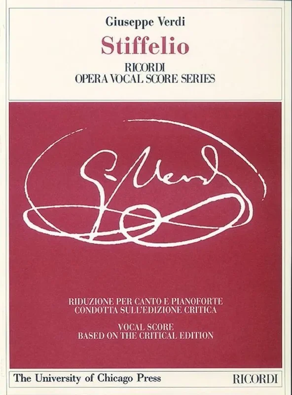 Giuseppe Verdi Stiffelio Gesang mit Klavier