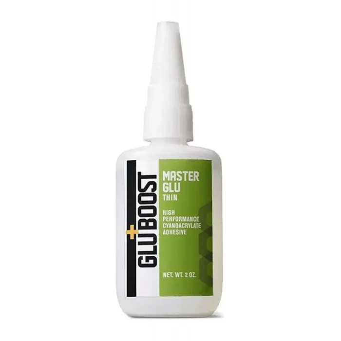 Gluboost MasterGlu cyanoacrylic glue, thin, 2oz (59ml) bottle