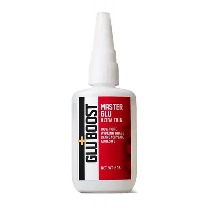 Gluboost MasterGlu cyanoacrylic glue, ultra thin, 2oz (59ml) bottle