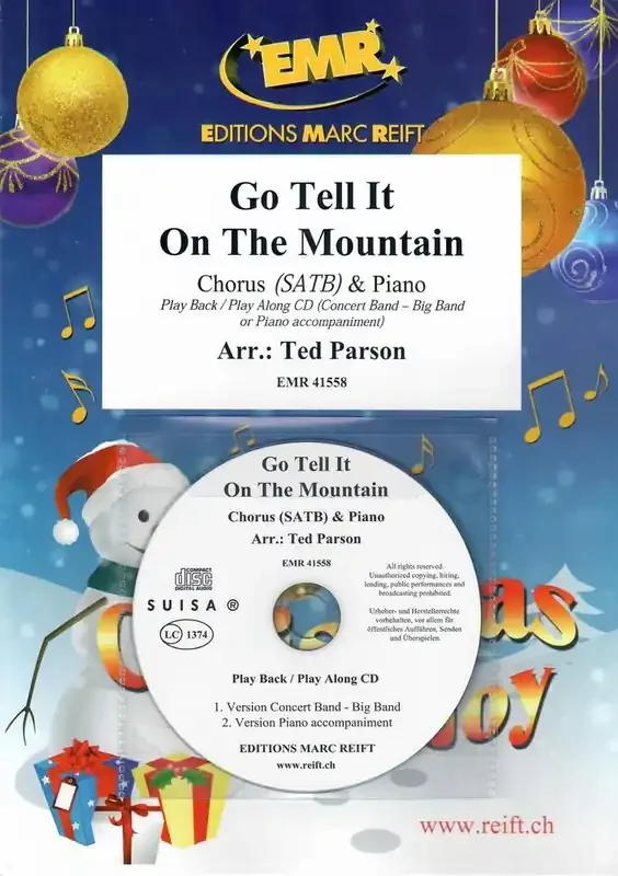 Go Tell It On The Mountain (Arr. Ted Parson) Gemischter Chor mit Klavier/Orgel