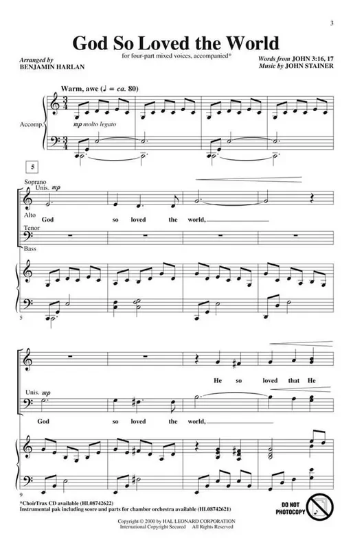 God So Loved the World