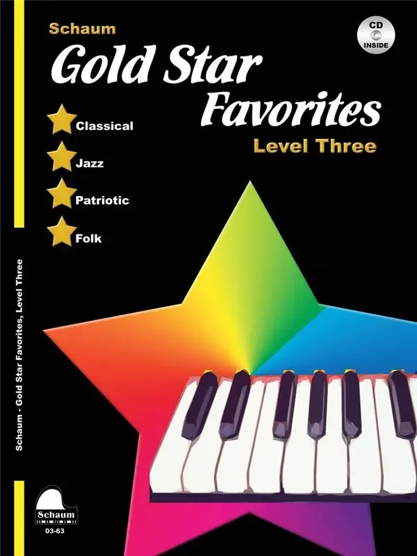 Gold Star Favorites Klavier Solo