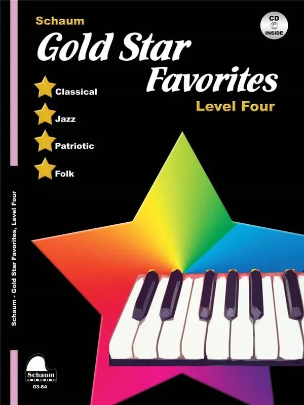 Gold Star Favorites Klavier Solo
